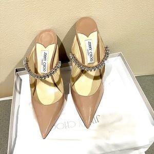 Jimmy Choo Ballet pink heels